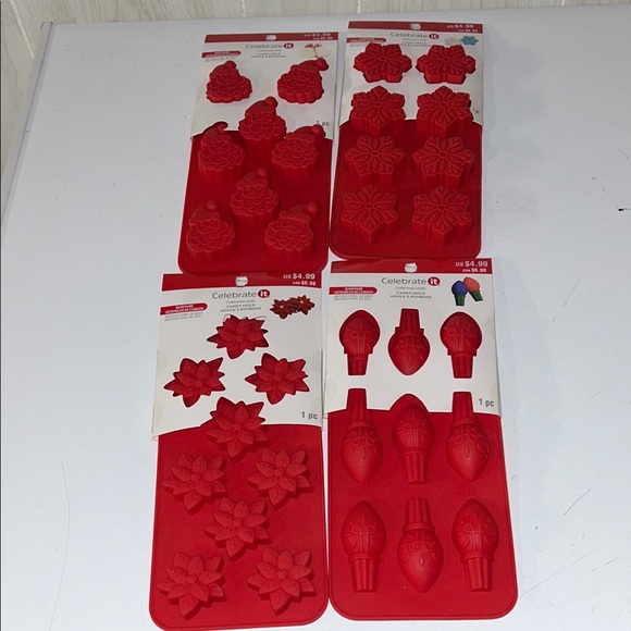 Adidas Gold Holiday Baking Molds - Picture 3 of 4